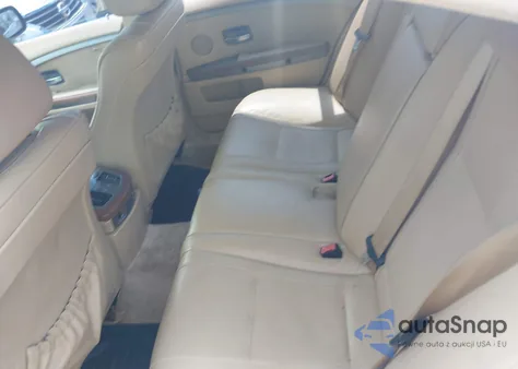 2004 BMW 745I из США, поврежденный, VIN WBAGL63444DP71192